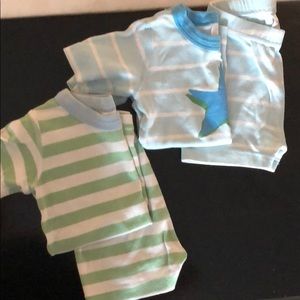 Hanna Andersson 100 Boys Pajama Short Sets